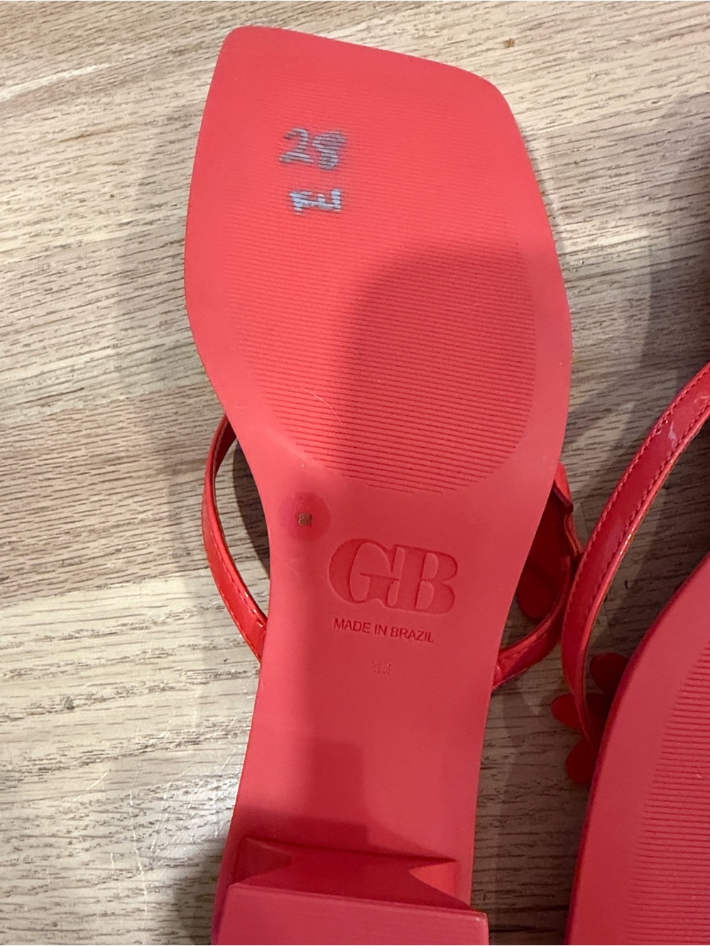 Coral GB Floral Square-Toe Women's Sandals - Picture 7 of 11